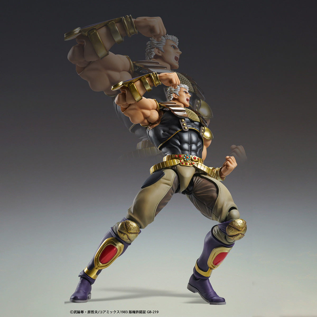 HiPlay Medicos 北斗の拳 長兄 ラオウ 可動フィギュア 塗装済み 完成品 アクションフィギュア