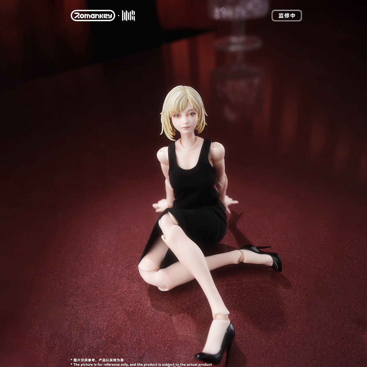Romankey 1/12 女性 素体 関節素体 ミア 限定塗装版 UMS004 可動フィギュア 塗装済み 完成品 ボディ