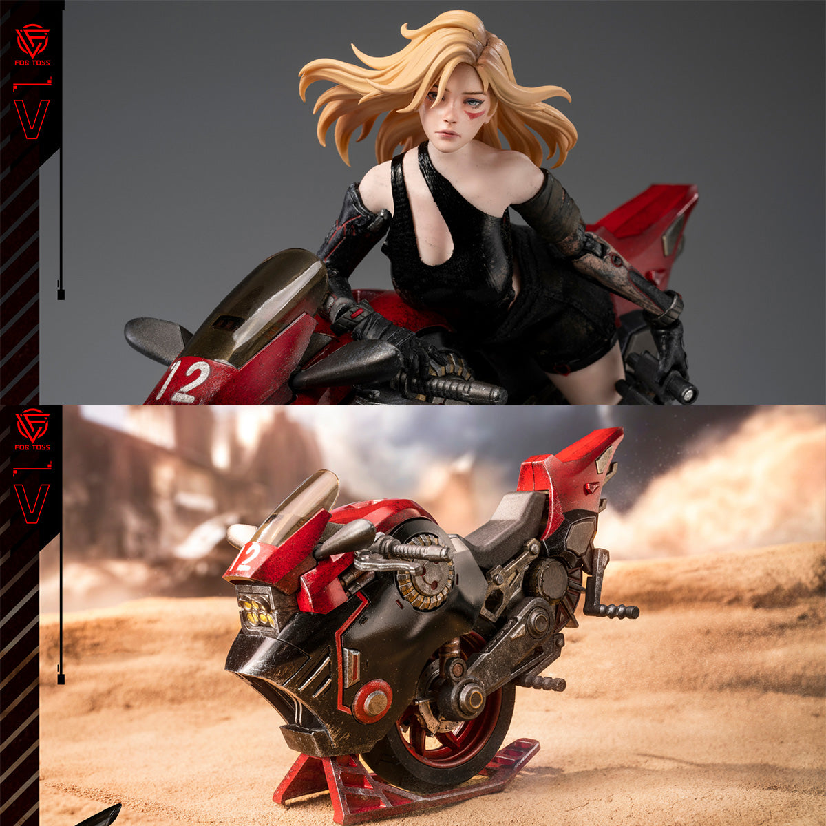 FOGTOYS 1/12 EA-03 バイカーガール