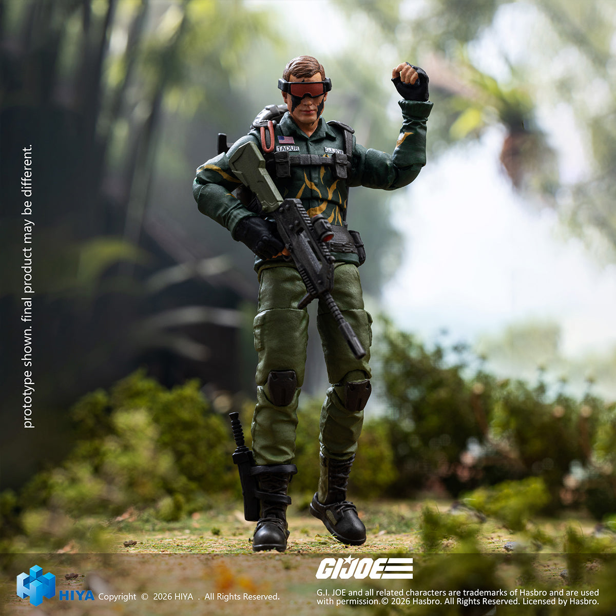 HiPlay HIYATOYS 1/18 G.I.JOE特殊部隊 ダスティ タイガーパワー版 EMG0465 可動フィギュア 塗装済み 完成品 アクションフィギュア