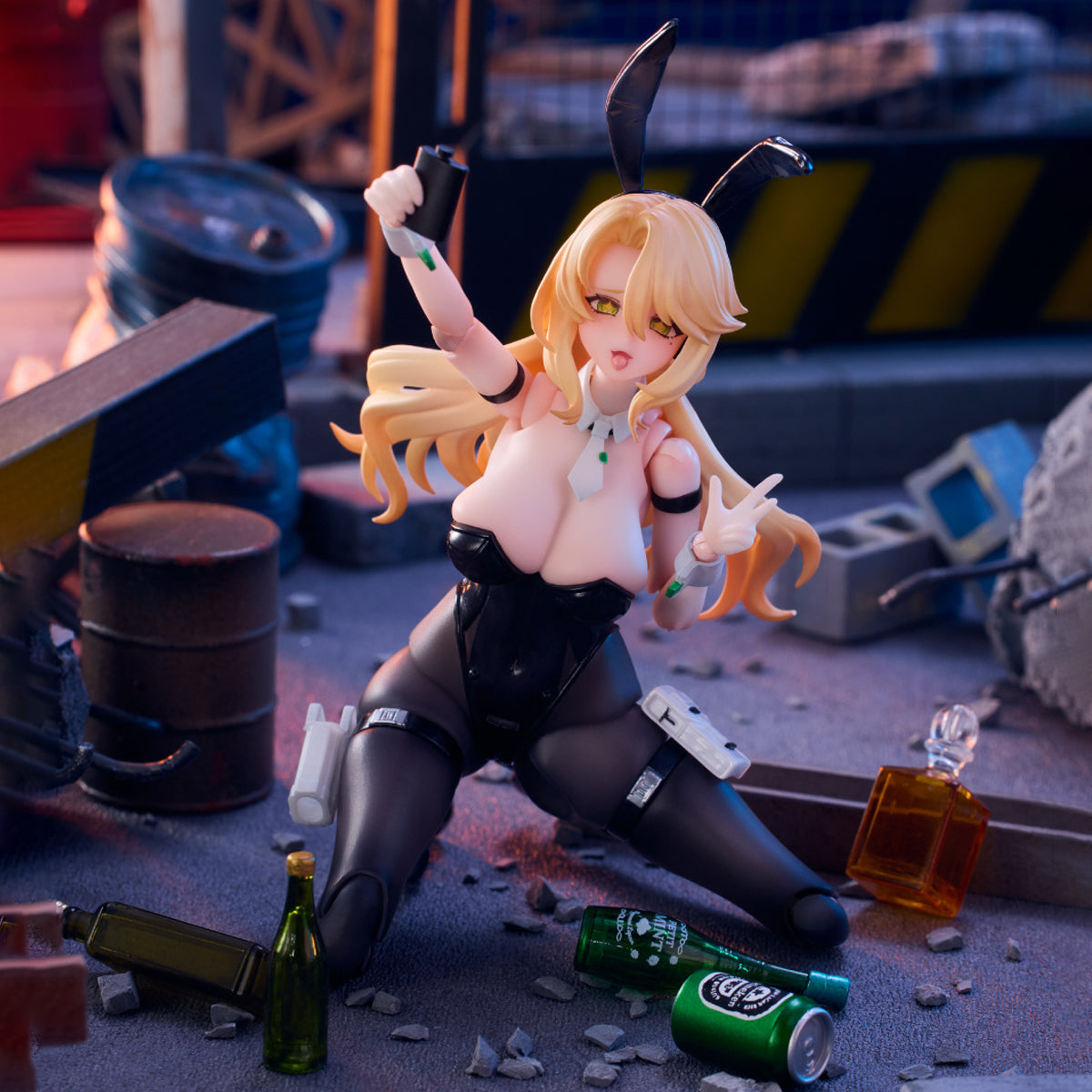 HiPlay 溯行Sushing 1/12 ラビット快速反応チーム シールド担当・エレーナ・ERENA 可動フィギュア 塗装済み 完成品 美少女