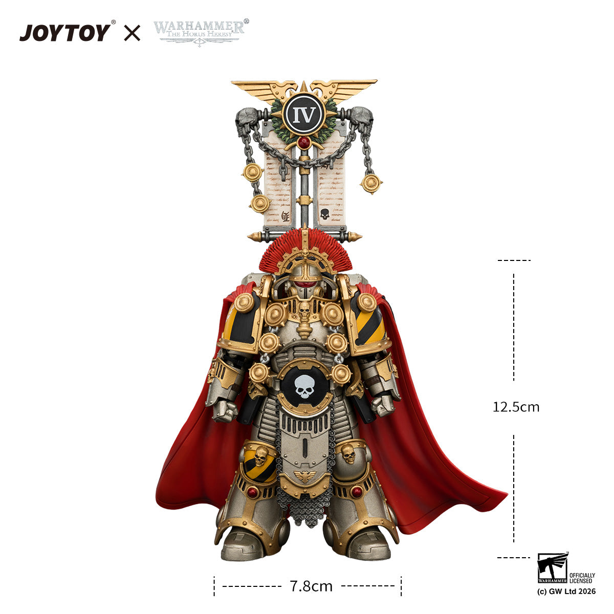 JOYTOY 1/18 アイアン・ウォリアー センチュリオン（ヘヴィ・パワーハンマー＆コンビ・メルタ装備） JT04391 可動フィギュア 塗装済み 完成品