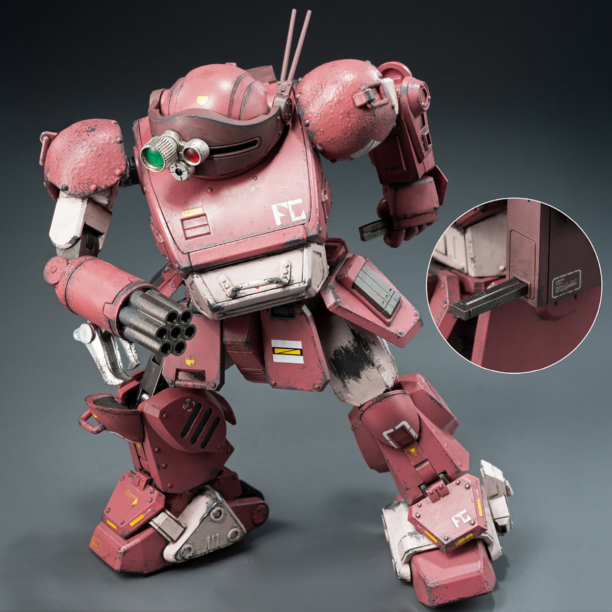 HiPlay Threezero 装甲騎兵ボトムズ スコープドッグ 3Z08900W0 可動フィギュア 塗装済み 完成品