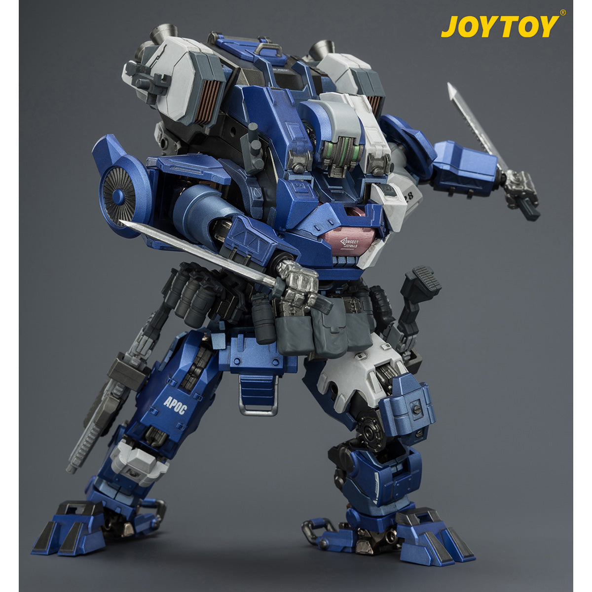 HiPlay JOYTOY 1/25 天啓シリーズ スマッシャー 高速強襲型メカ ＆ UNSC アサルター フィヨルド 可動フィギュア 塗装済み 完成品