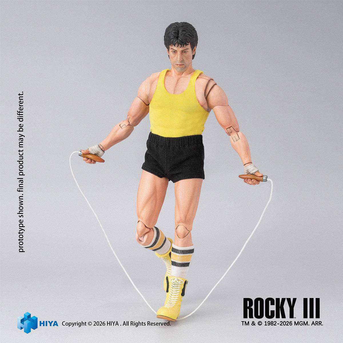 HiPlay HIYA 1/12 ロッキー・バルボア ボクサー版 ESR0215 可動フィギュア 塗装済み 完成品 アクションフィギュア