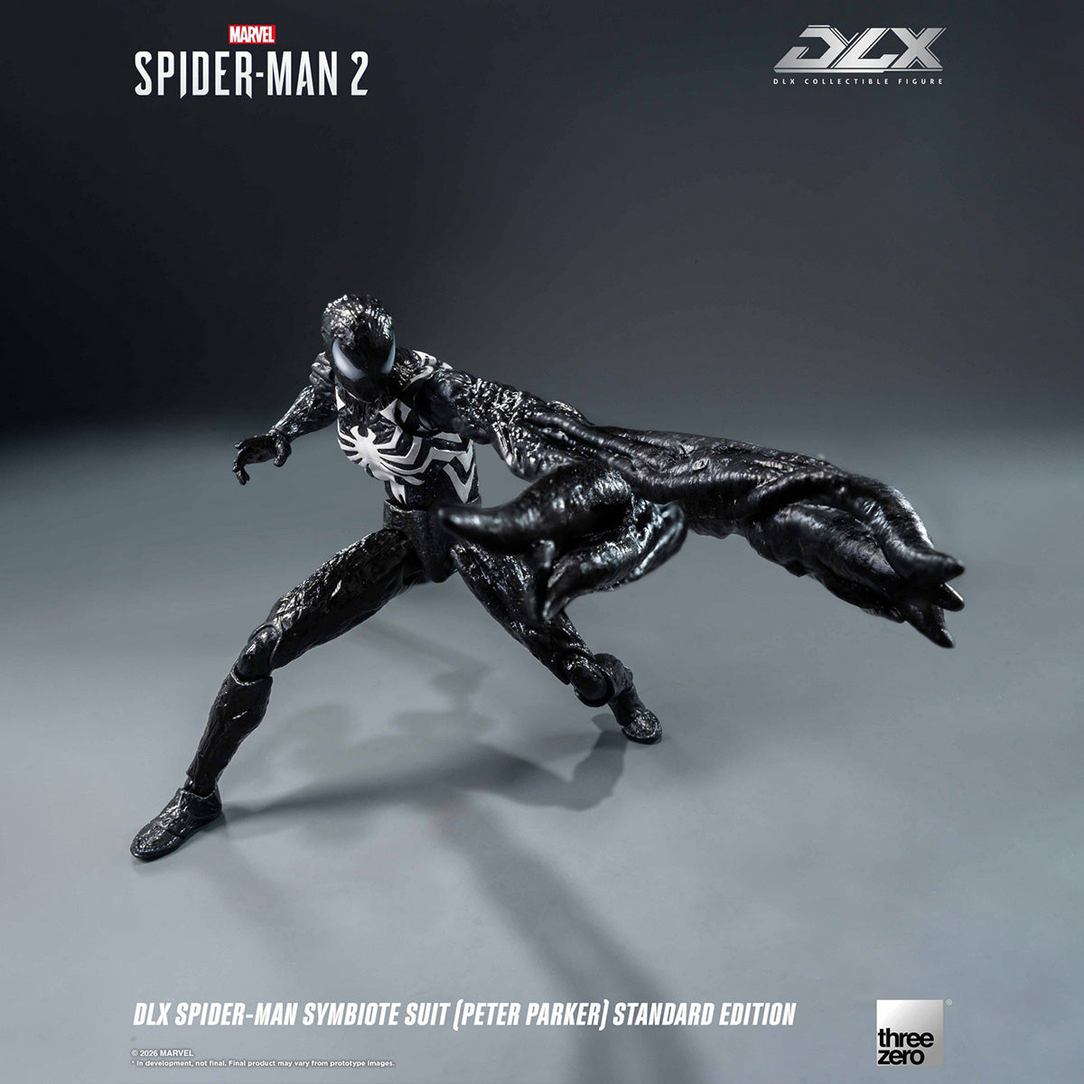 Threezero Marvel's Spider-Man 2 DLX スパイダーマン（シンビオート・スーツ） ピーター・パーカー 通常版 3Z09660C0