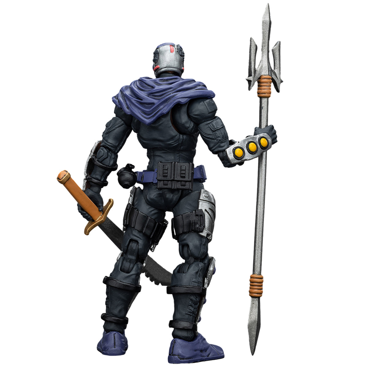 HiPlay JOYTOY TMNT 忍者タートルズ - フットソルジャーA JT00164 & フットソルジャーB JT00171 1/18 可動フィギュア 塗装済み 完成品