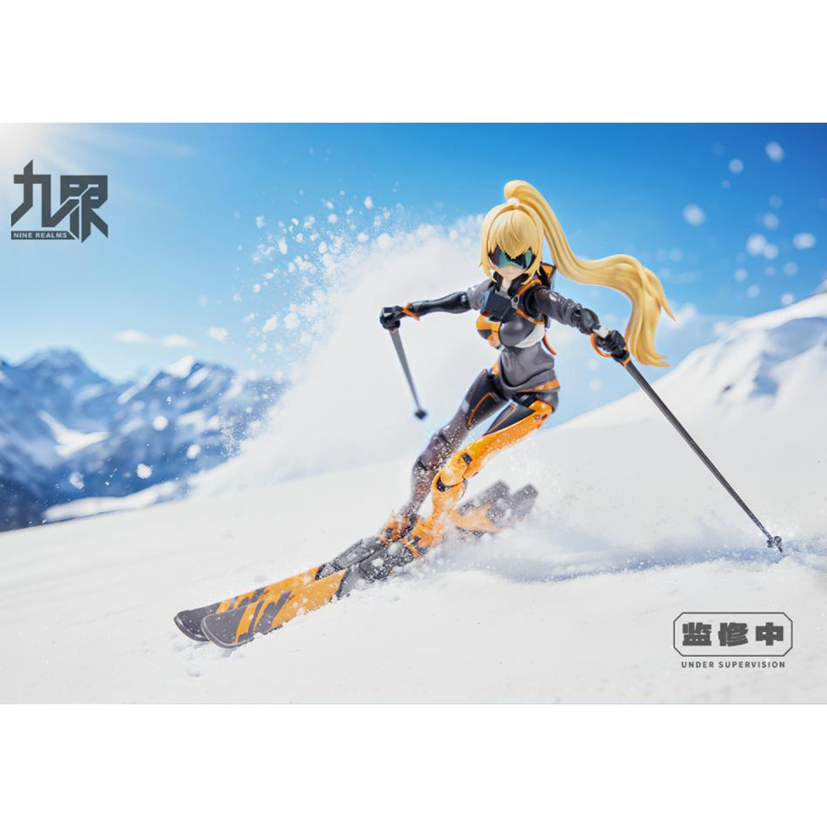HiPlay 九界模玩 エクストリームガールズシリーズ 凌霜 美少女 可動フィギュア 塗装済み 完成品