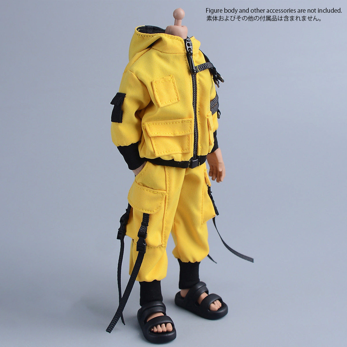 ATStory 1/12 テックウェア フード付きジャケット＆ジョガーパンツ セット