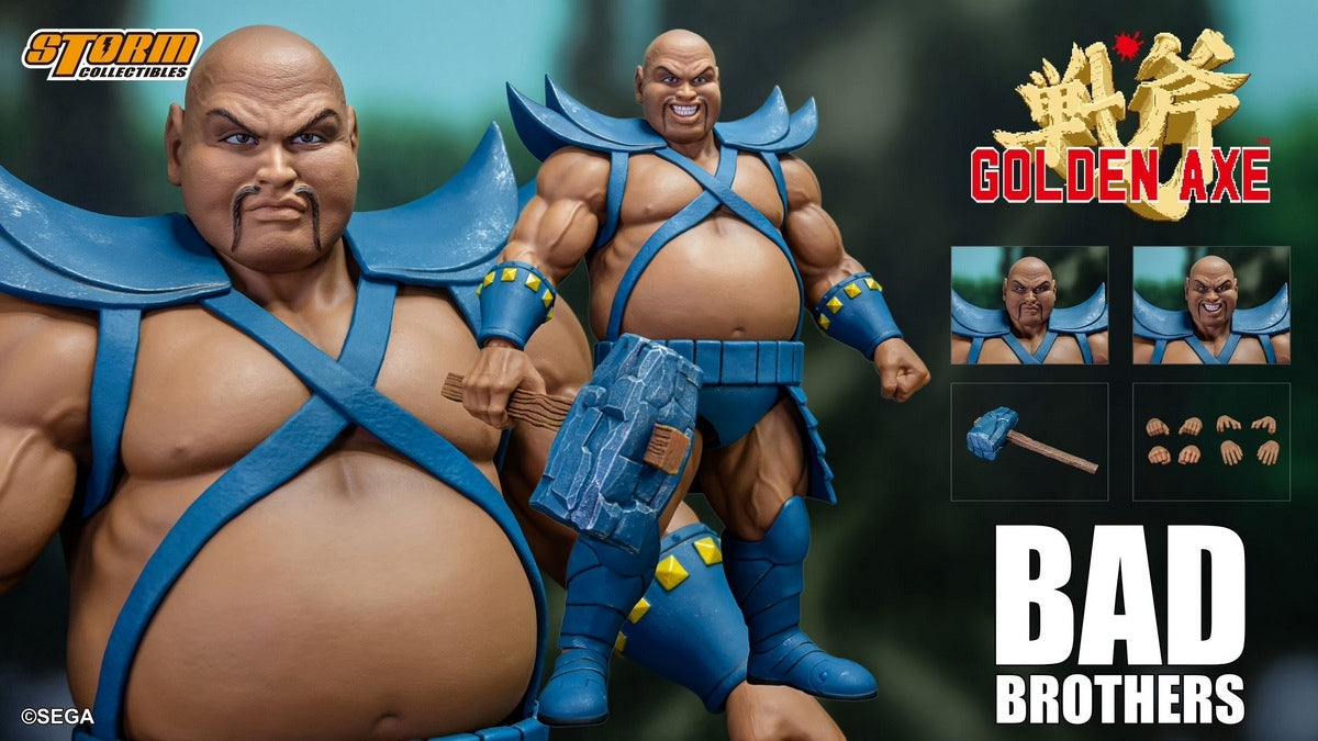 HiPlay Storm Toys 1/12 戦斧 悪い兄弟 Golden Axe ゲーム キャラクター アクションフィギュア 可動 アクション フィギュア アクセサリー フルセット