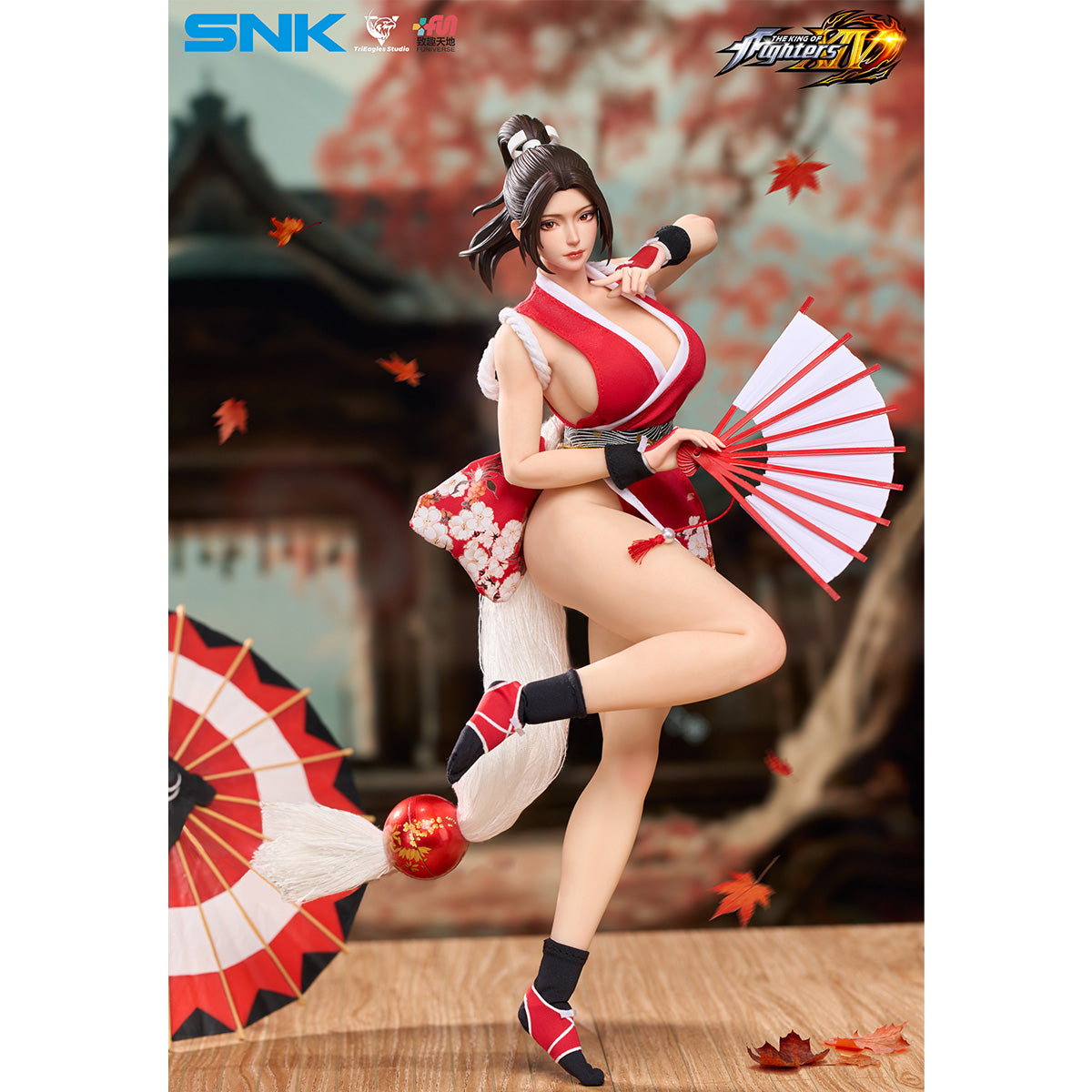 HiPlay TRIEAGLES STUDIO 1/6 不知火舞 可動フィギュア 塗装済み 完成品 アクションフィギュア