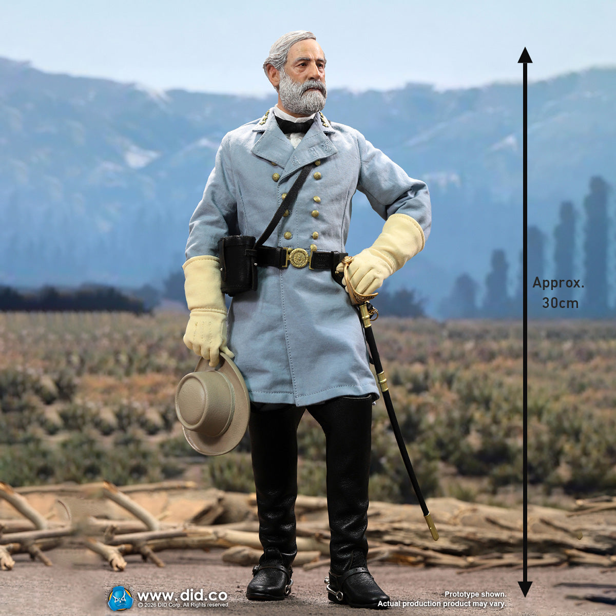 DID 1/6 アメリカ南北戦争 南軍将軍