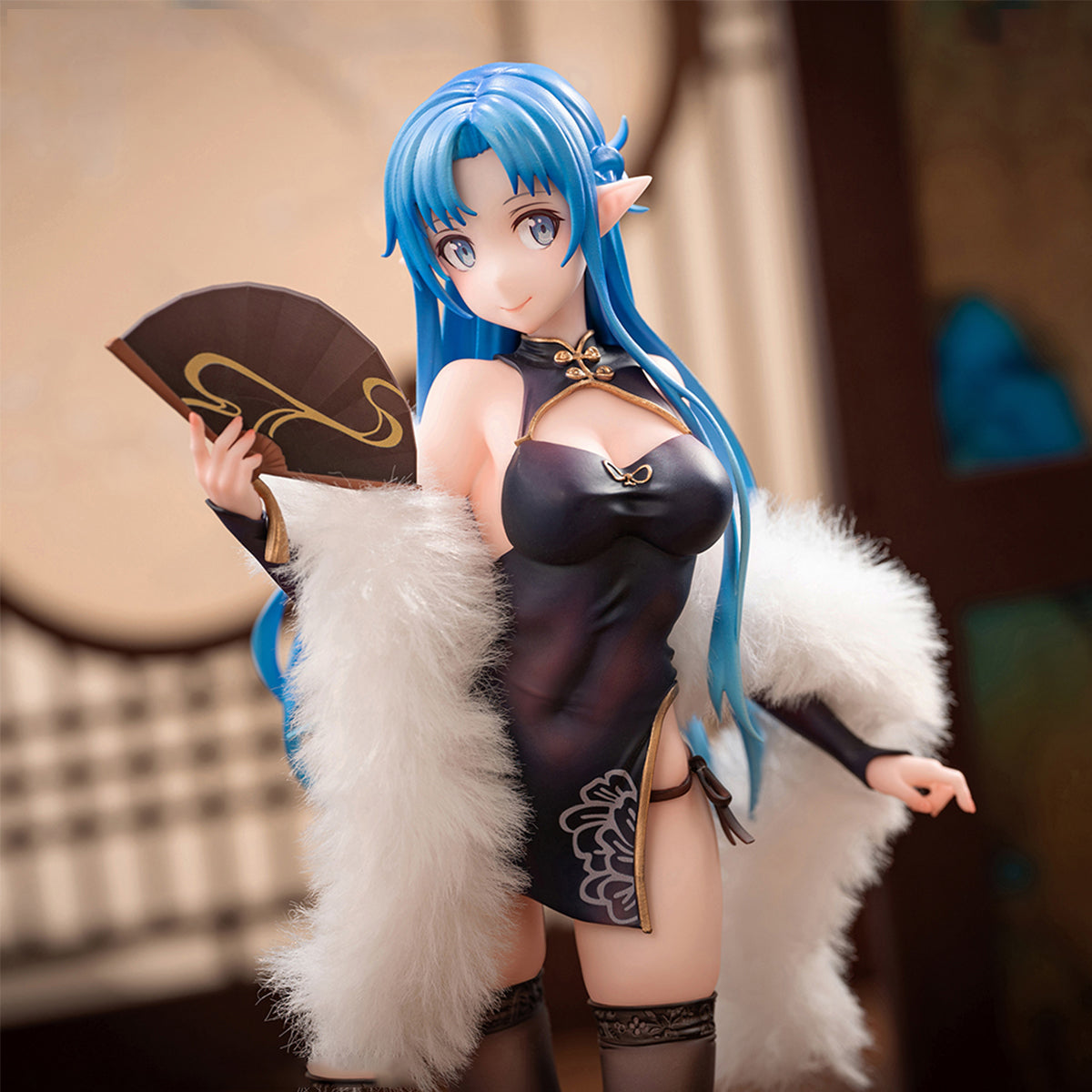 HiPlay Animester大漫匠× KDcolle《ソードアート・オンライン》アスナ ウンディーネ 旗袍Ver. フィギュア 1/7スケール プラスチック製 塗装済み完成品フィギュア 美少女