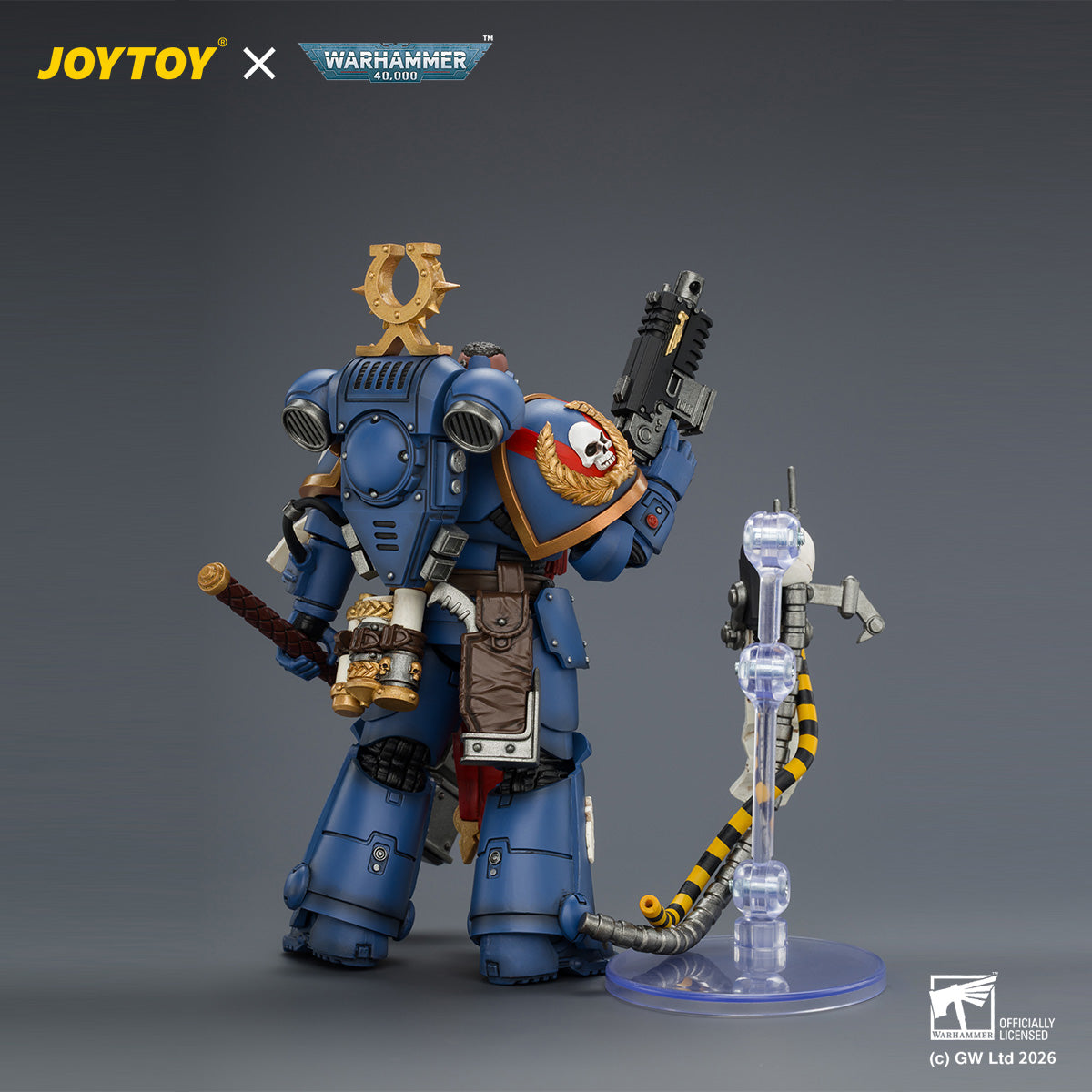 JOYTOY 1/18 ウルトラマリーン フェレン・アレアス（サンダーハンマー＆ボルトピストル装備） JT04889