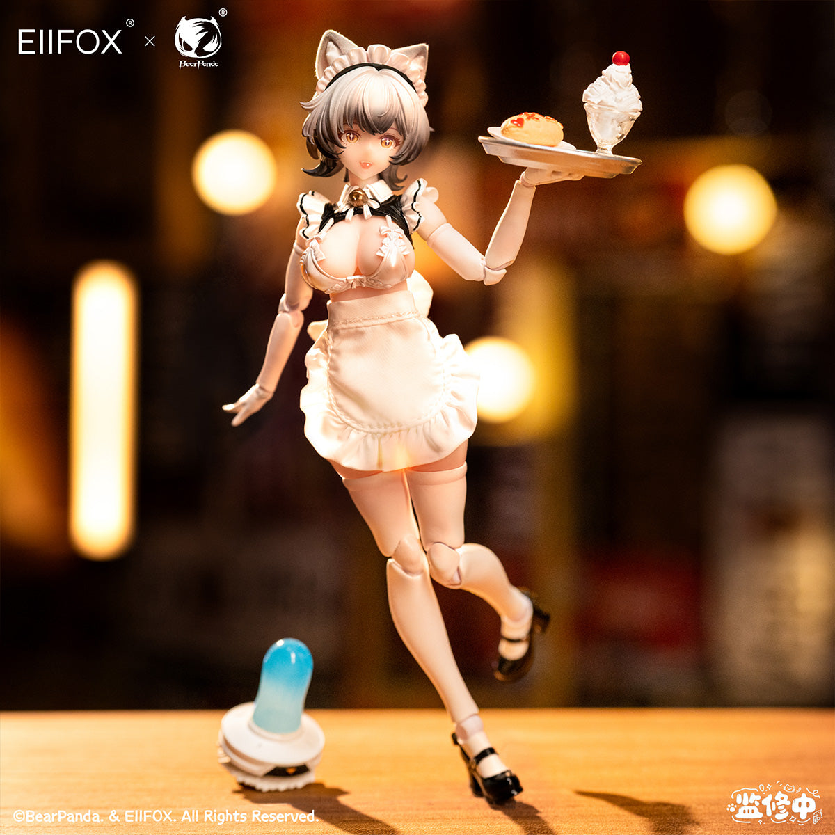 BearPanda 1/12 猫メイド 小布丁 プリン