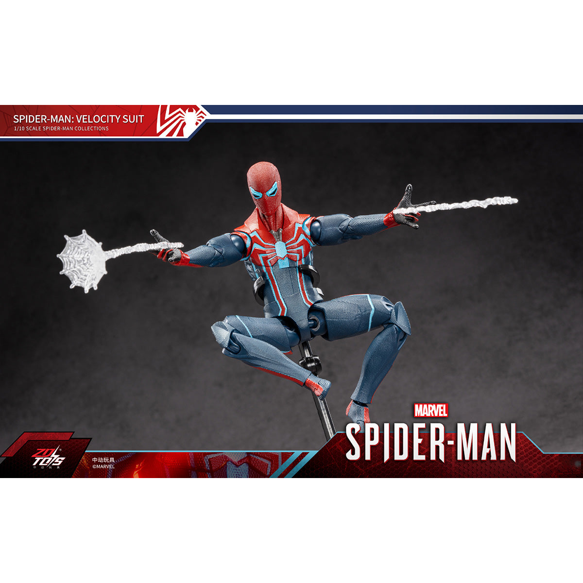ZDTOYS 1/10 スパイダーマン 1950