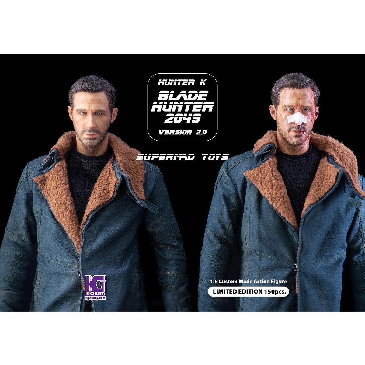 HiPlay SUPERMAD TOYS 1/6スケール 『ブレードランナー 2049』 エージェントK 2.0 可動フィギュア 塗装済み 完成品 アクションフィギュア