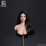 XG Toys 1/6 アジア美女 ヘッド 可動眼 ドール用 頭 塗装済み