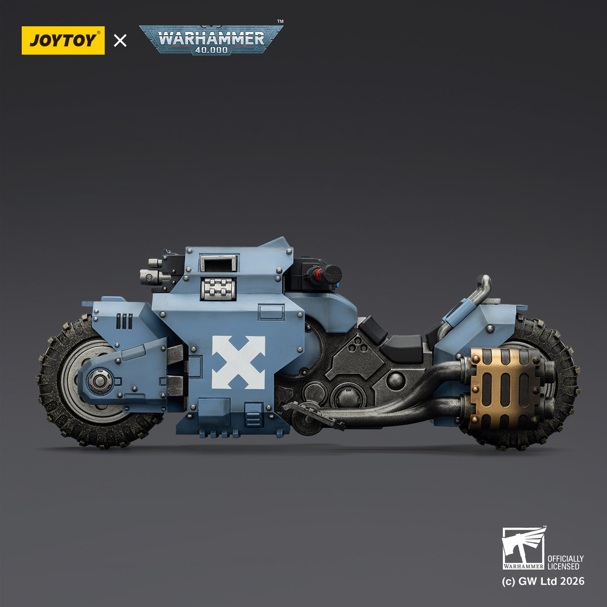 HiPlay JOYTOY 1/18 アウトライダー・バイク ツイン・ボルトライフル装備 可動フィギュア 塗装済み 完成品