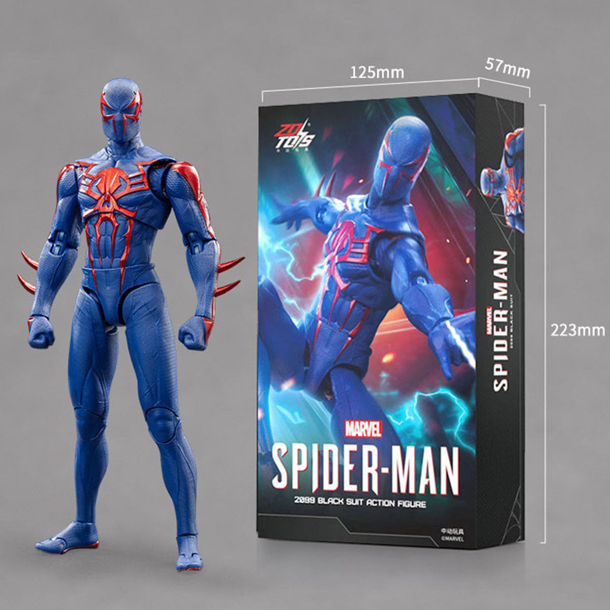 ZDTOYS 1/10 スパイダーマン 1950