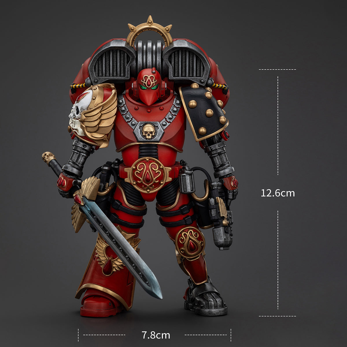 HiPlay JOYTOY Warhammer The Horus Heresy 1/18 ブラッドエンジェルズ ドミニオン・ゼフォン JT01154 可動フィギュア 塗装済み 完成品