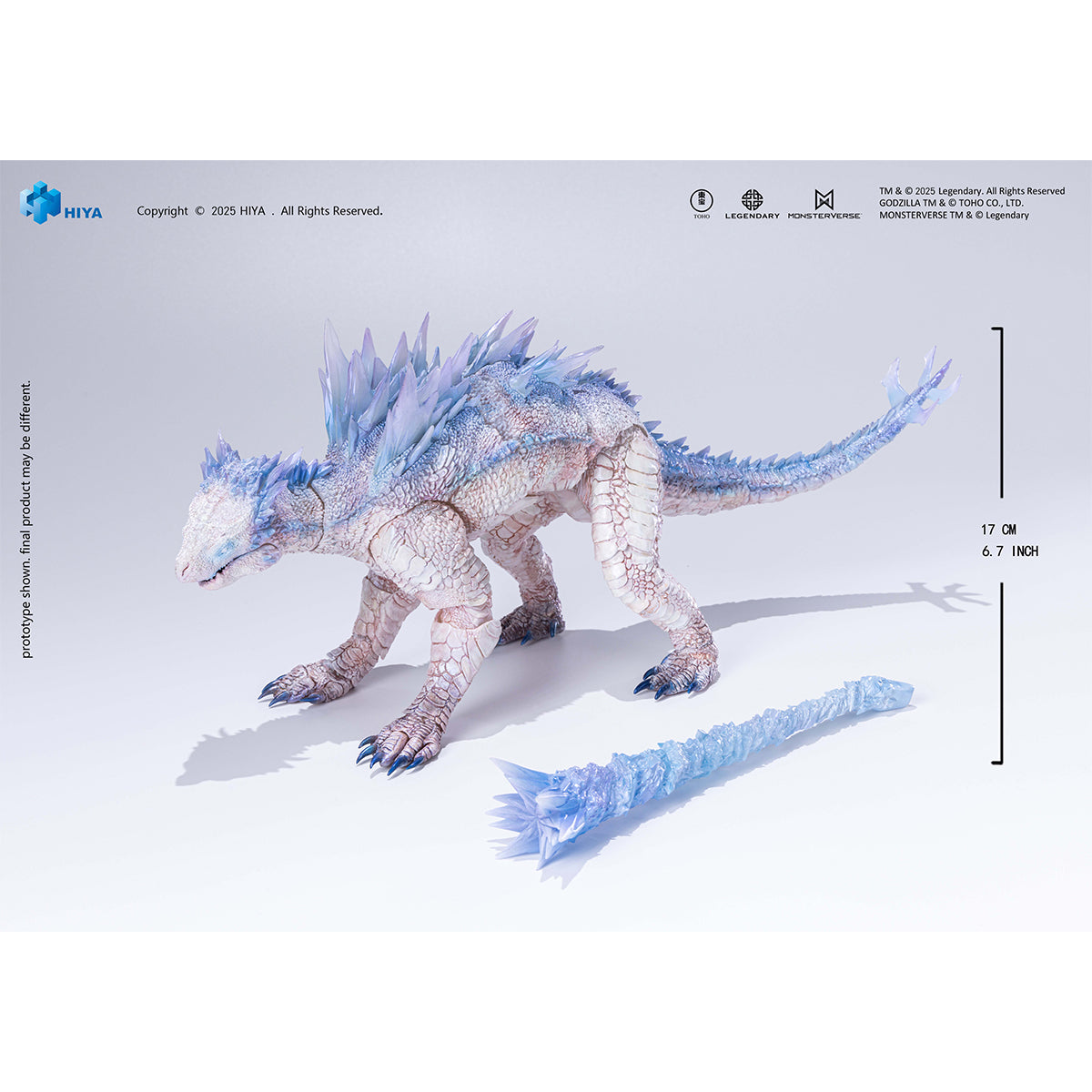 HiPlay HIYATOYS ゴジラvsコング 氷結ブレス スノーデーモン EBG0189 可動フィギュア 塗装済み 完成品 モンスター