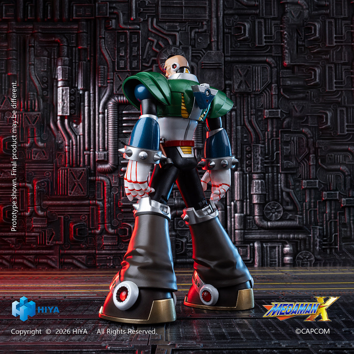 HIYA ロックマンX シグマ EBM0188 可動フィギュア 塗装済み 完成品
