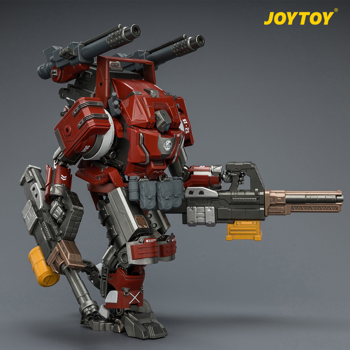 HiPlay JOYTOY 1/25 天啓シリーズ 鉄幕擎天 重火力強襲型メカ ＆ UNSC アサルター エリアス 可動フィギュア 塗装済み 完成品