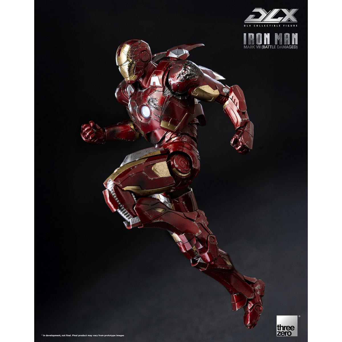 Threezero DLX アイアンマン・マーク7（バトルダメージ版） 3Z09690C0
