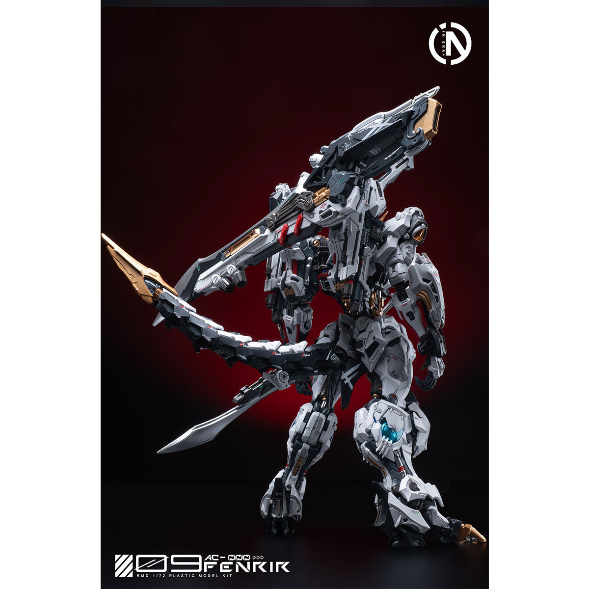 HiPlay 無限新星 INERA+ 芬里爾 フェンリル FENRIR FNR009 1/72 色分け済みプラモデル 組み立てキット