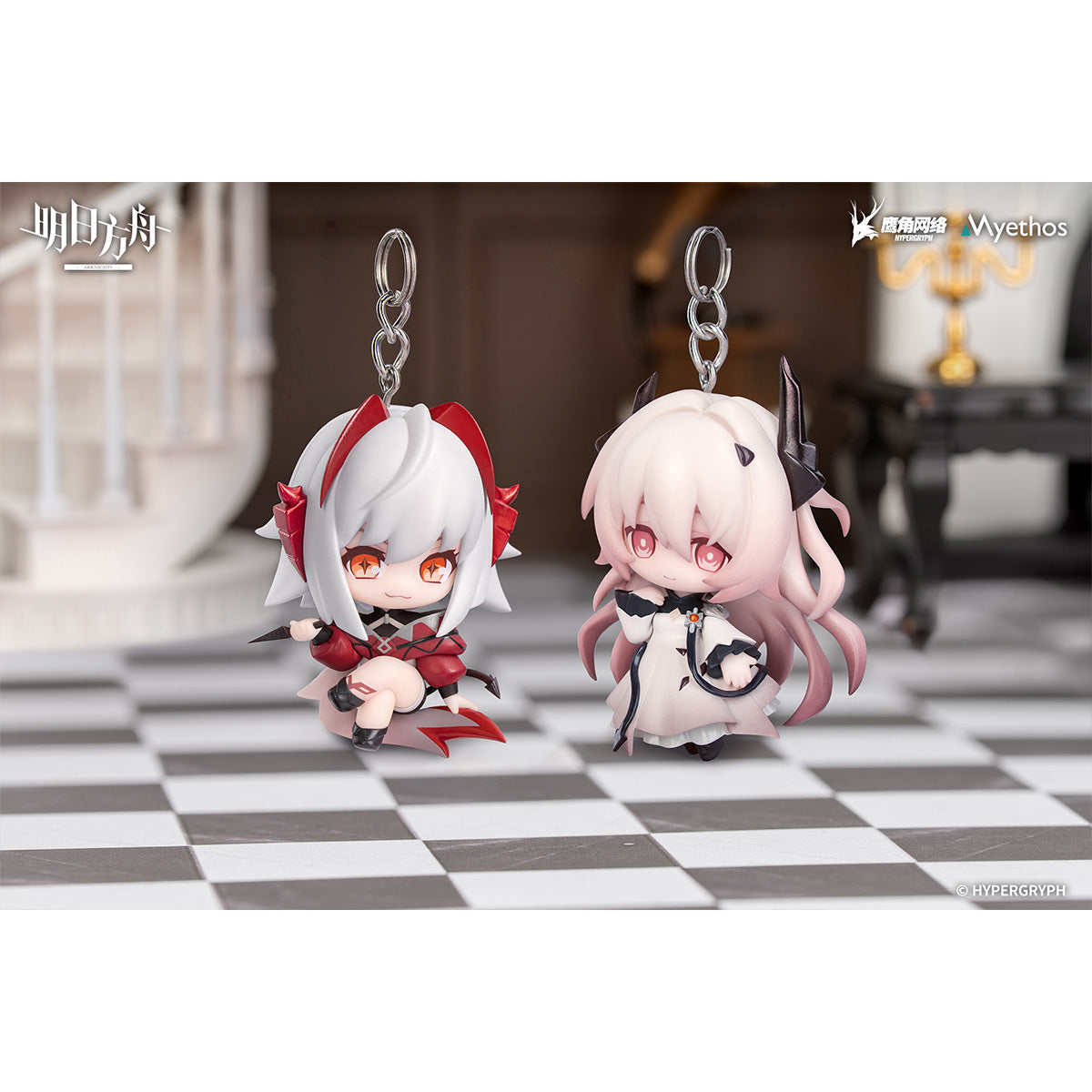 HiPlay Myethos アークナイツ Hang On シリーズ ウィシャデル＆シヴィライト・エテルナ 塗装済み完成品フィギュア