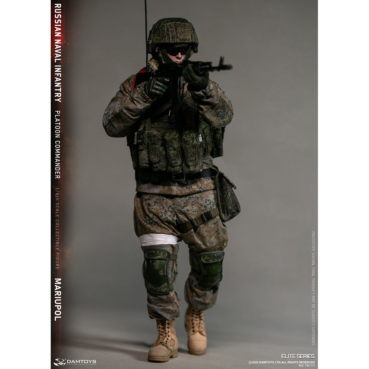 DAMTOYS 1/6 ロシア連邦海軍歩兵 指揮官 マリウポリ NO.78111