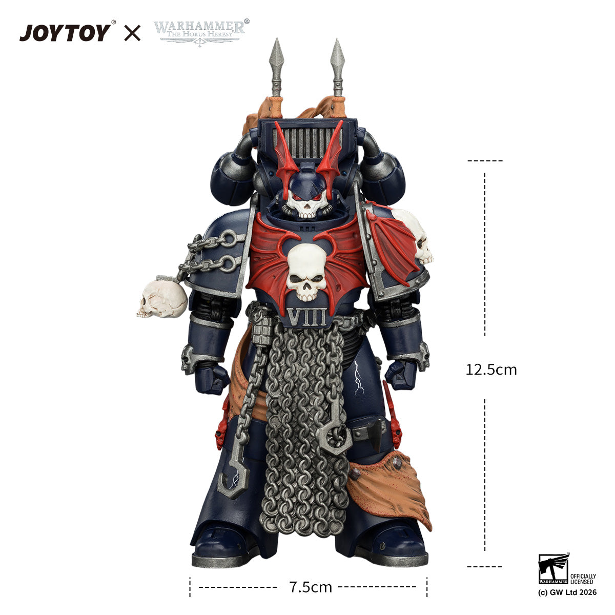 JOYTOY 1/18 ナイト・ロード ジャンプパック装備レギオン・プレトール JT04377 可動フィギュア 塗装済み 完成品