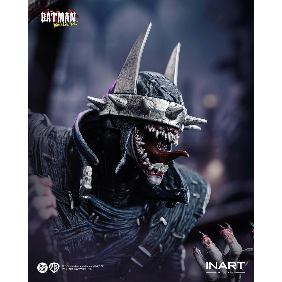 HiPlay INART ダークナイツ：メタル バットマン・フー・ラフズ MAG C0002 可動フィギュア 塗装済み 完成品 アクションフィギュア