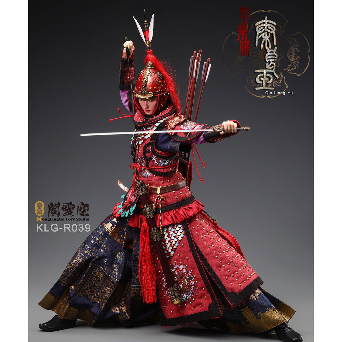 HiPlay 空霊閣 1/6  忠貞侯 秦良玉 KLG-R039 可動フィギュア 塗装済み 完成品 アクションフィギュア