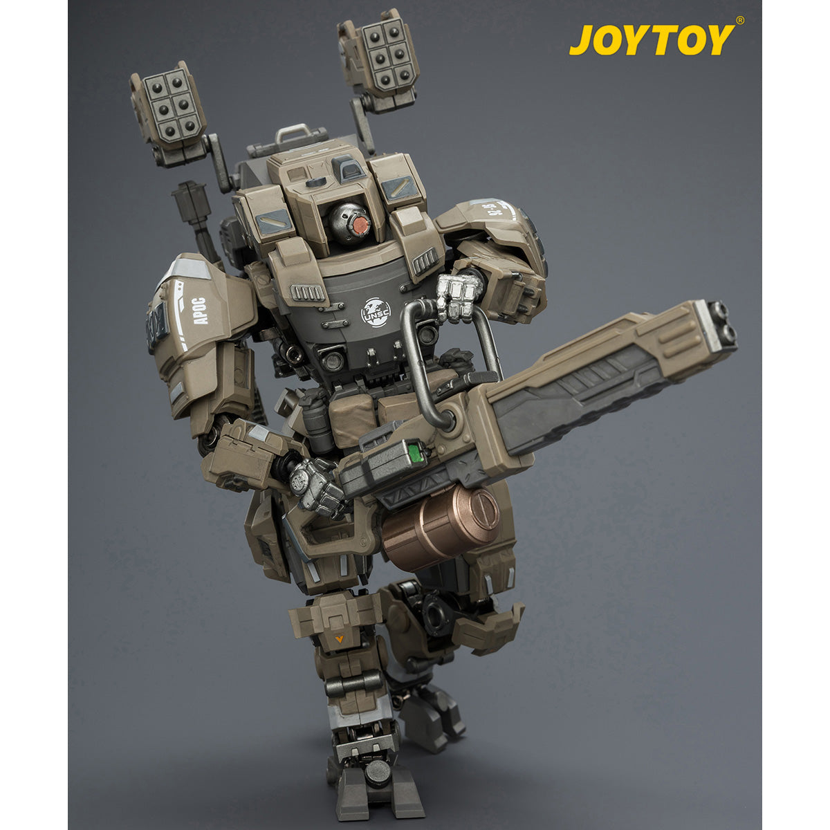 HiPlay JOYTOY 1/25 天啓シリーズ 極宙 火力支援型メカ ＆ UNSC メディック アカシア 可動フィギュア 塗装済み 完成品