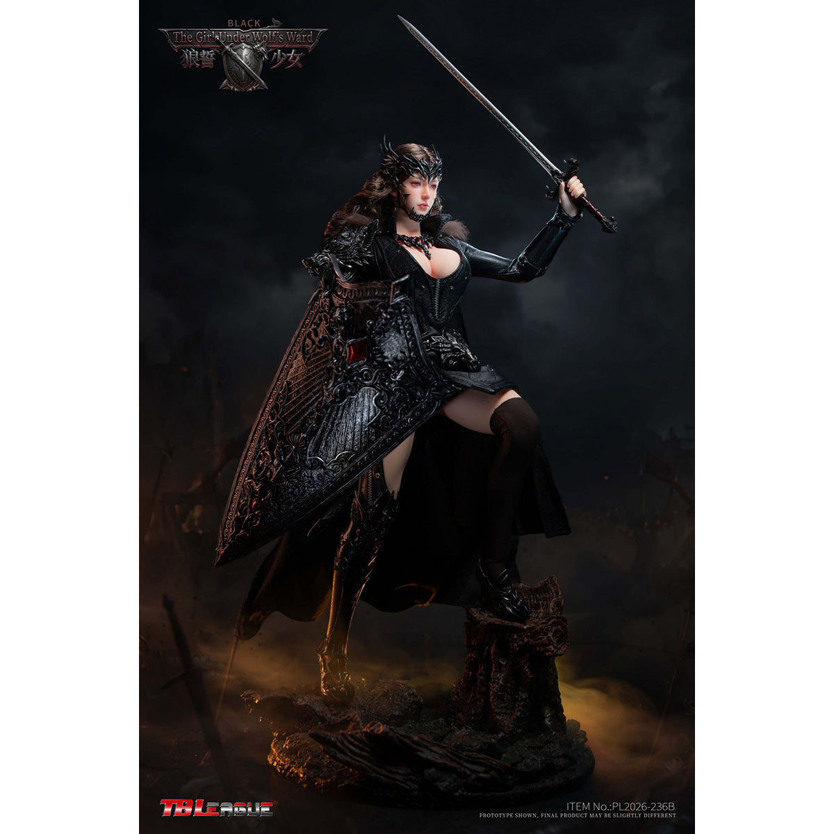 HiPlay TBLeague 1/6 ザ・ガール・アンダー・ウルフズ・ウォード 可動フィギュア 塗装済み 完成品 アクションフィギュア