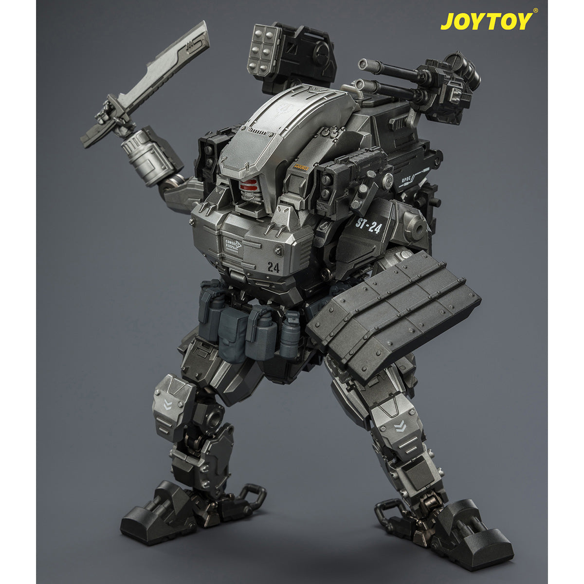 HiPlay JOYTOY 1/25 天啓シリーズ 雷神2号 突撃型メカ ＆ 鋼騎小隊 スカウト ミスト 可動フィギュア 塗装済み 完成品