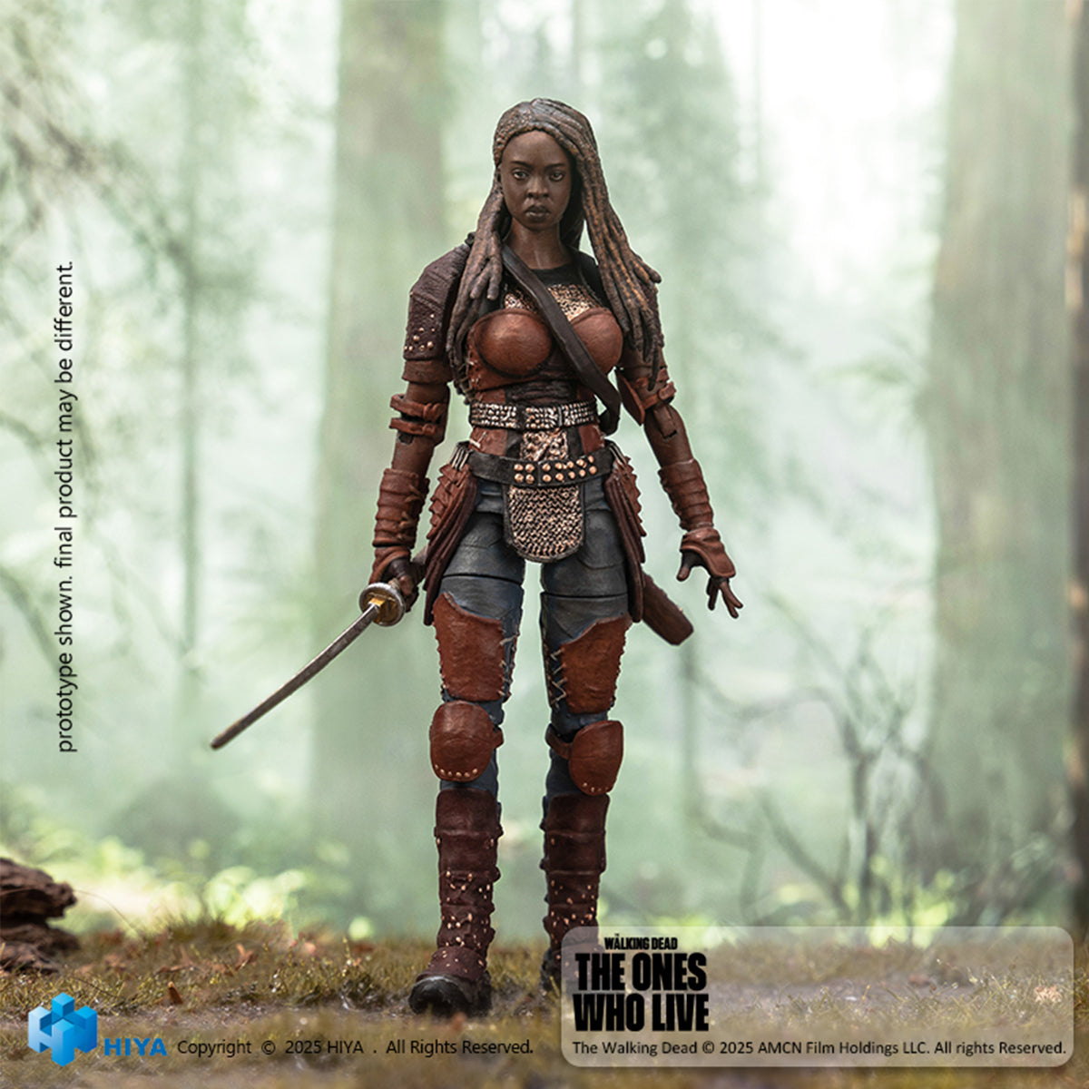 HIYA 1/18 ウォーキング・デッド ミショーン EMW0313 アクションフィギュア 塗装済み 完成品