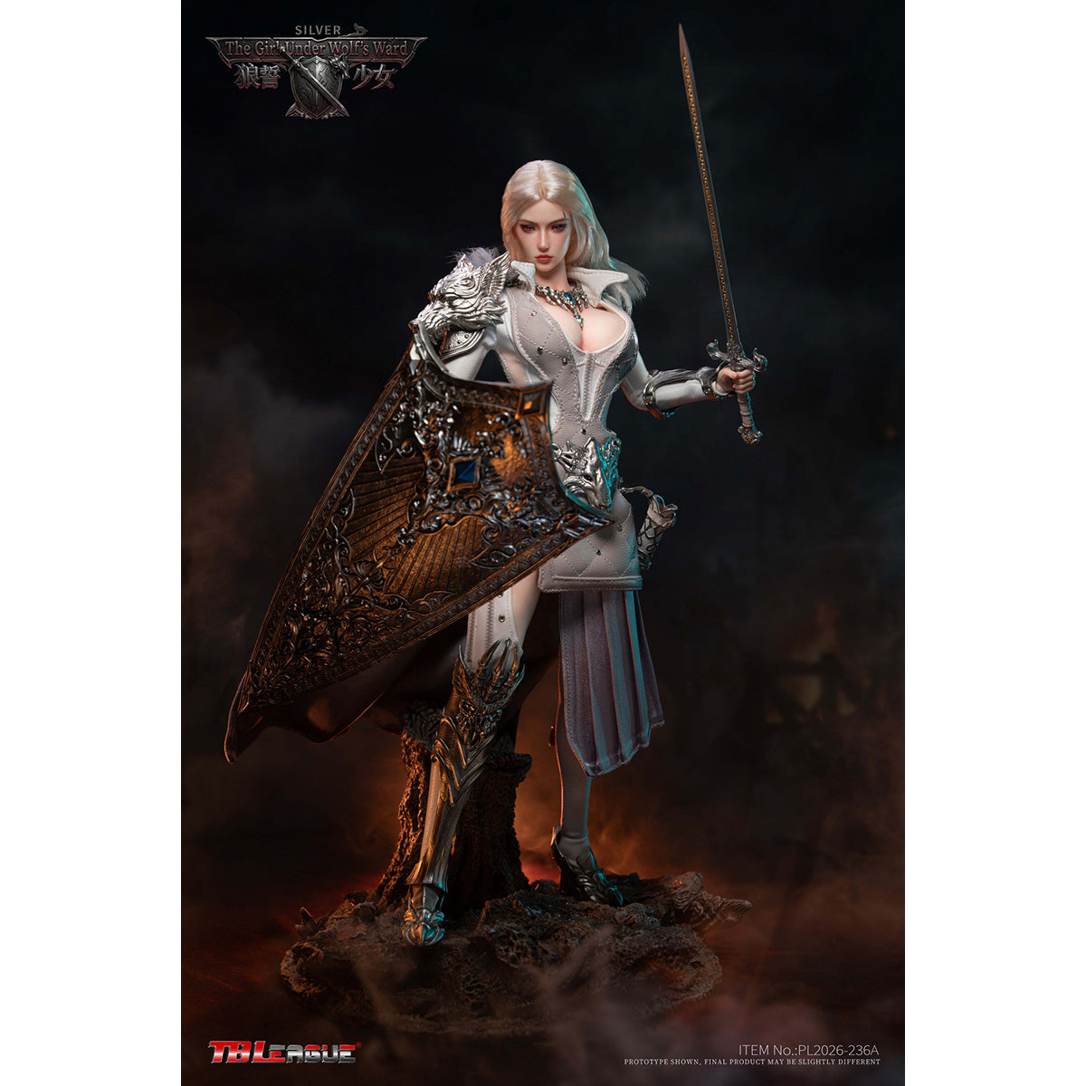 HiPlay TBLeague 1/6 ザ・ガール・アンダー・ウルフズ・ウォード 可動フィギュア 塗装済み 完成品 アクションフィギュア