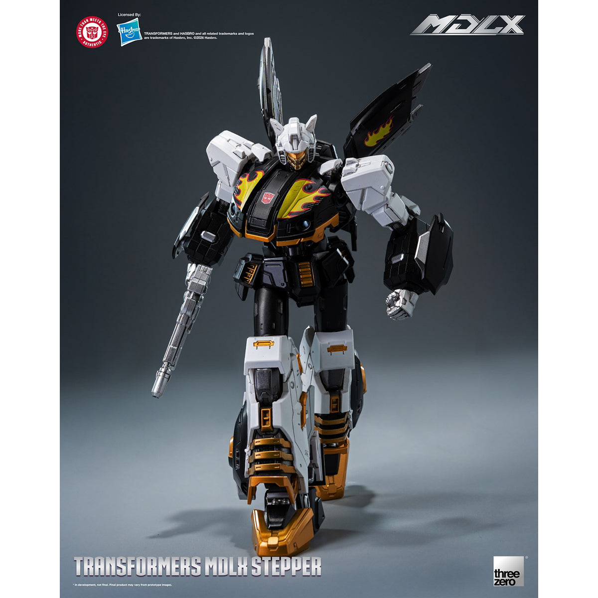 HiPlay Threezero トランスフォーマー MDLX ステッパー 3Z10810W0 可動フィギュア 塗装済み 完成品