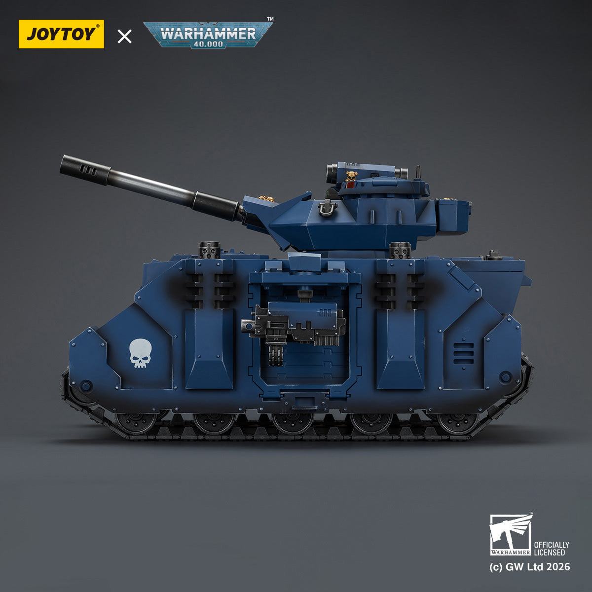 HiPlay JOYTOY 1/18 ウルトラマリーン プレデター・タンク 砲塔オートキャノン＆スポンソン・ヘヴィボルター装備 JT04278 可動フィギュア 塗装済み 完成品