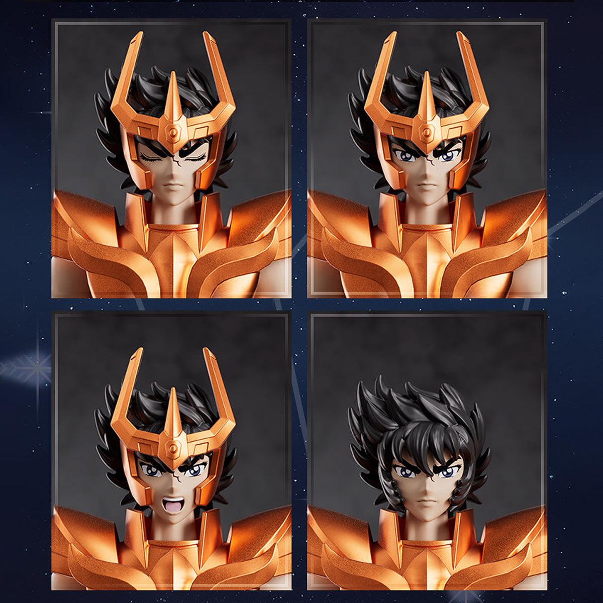 HiPlay ブルコ 聖闘士星矢 超越版 色分け済みプラモデル 組み立てキット
