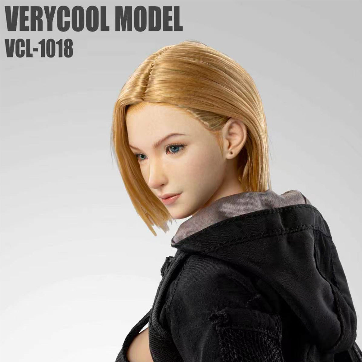 VERYCOOL 1/6 女性 ヘッドパーツ 07号 VCL-1018 可動眼 植毛タイプ
