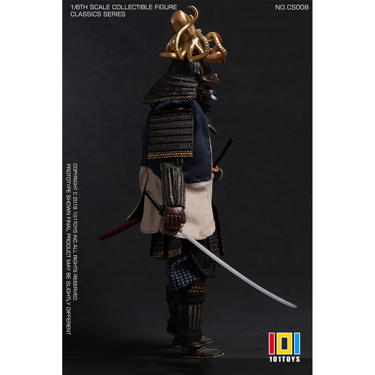 HiPlay 101TOYS 1/6 クラシックシリーズ 武士 可動フィギュア 塗装済み 完成品 アクションフィギュア