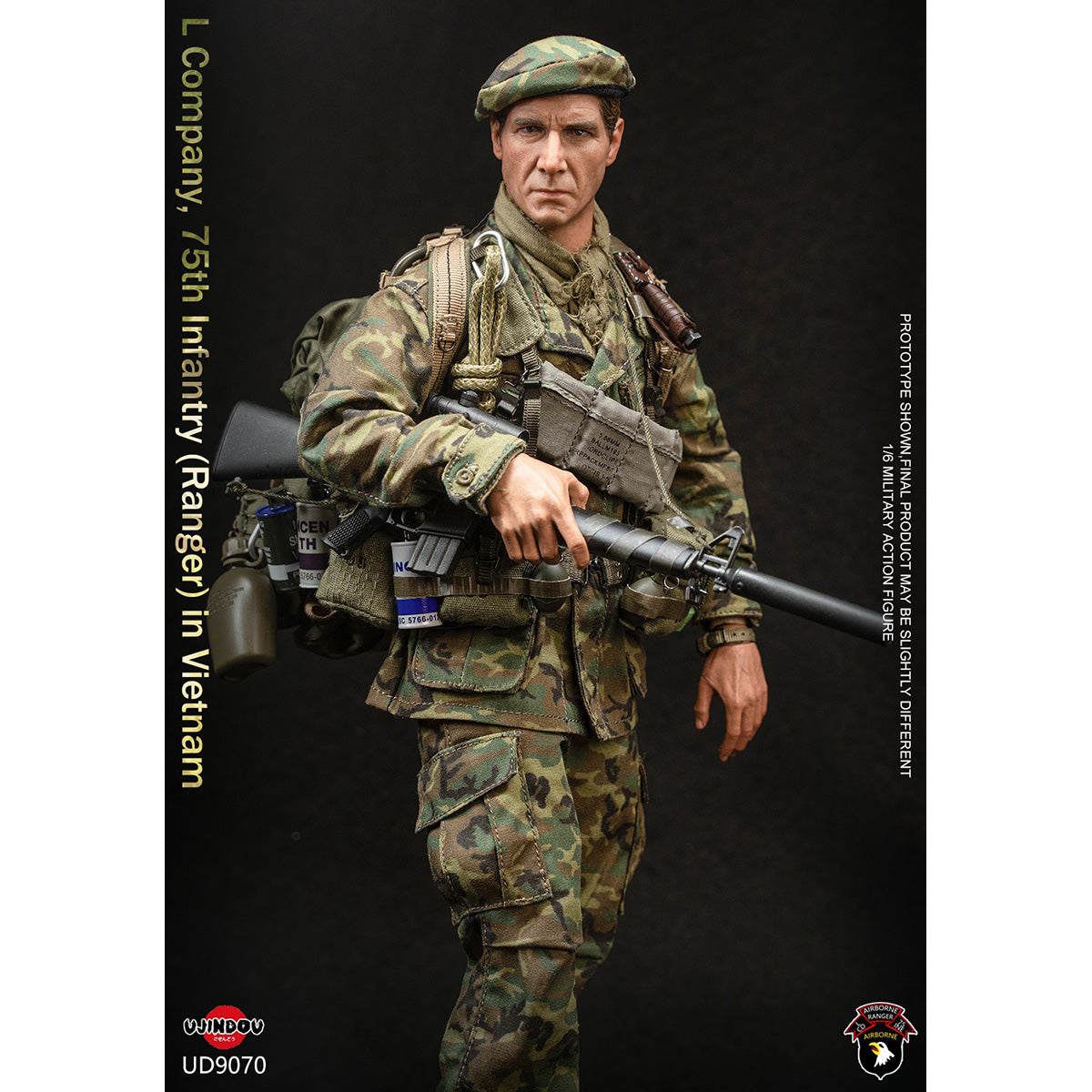 ベトナム戦争 米陸軍 第75歩兵連隊L中隊 UD9070