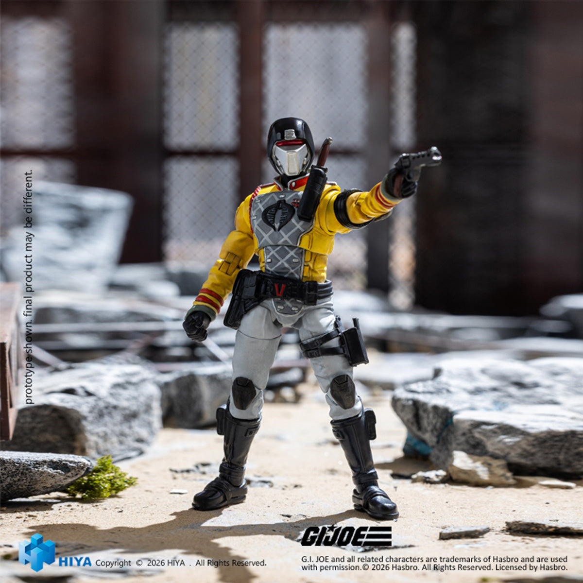 HIYA 1/18 G.I.ジョー パイソンパトロール クリムゾン・ガード EMG0515 アクションフィギュア 塗装済み 完成品