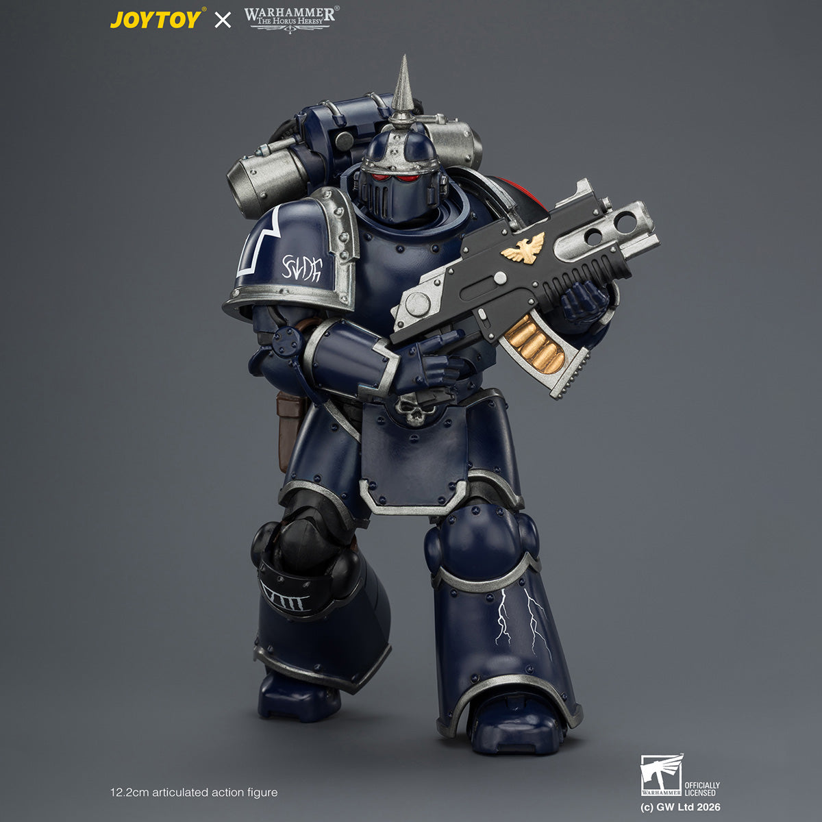 JOYTOY 1/18 ナイト・ロード MK III タクティカル・レギオネア（ボルターおよびボルトピストル装備） JT04360 可動フィギュア 塗装済み 完成品