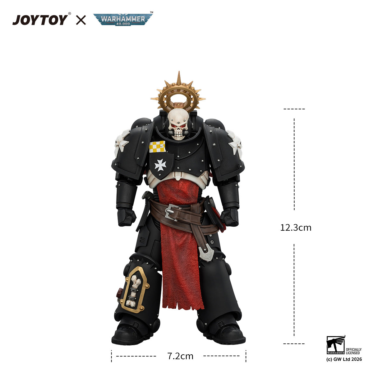 JOYTOY 1/18 ブラック・テンプラー ジャッジシアー2（メイス・オブ・ジャスティス＆アブソルヴァー・ボルトピストル装備） JT04872