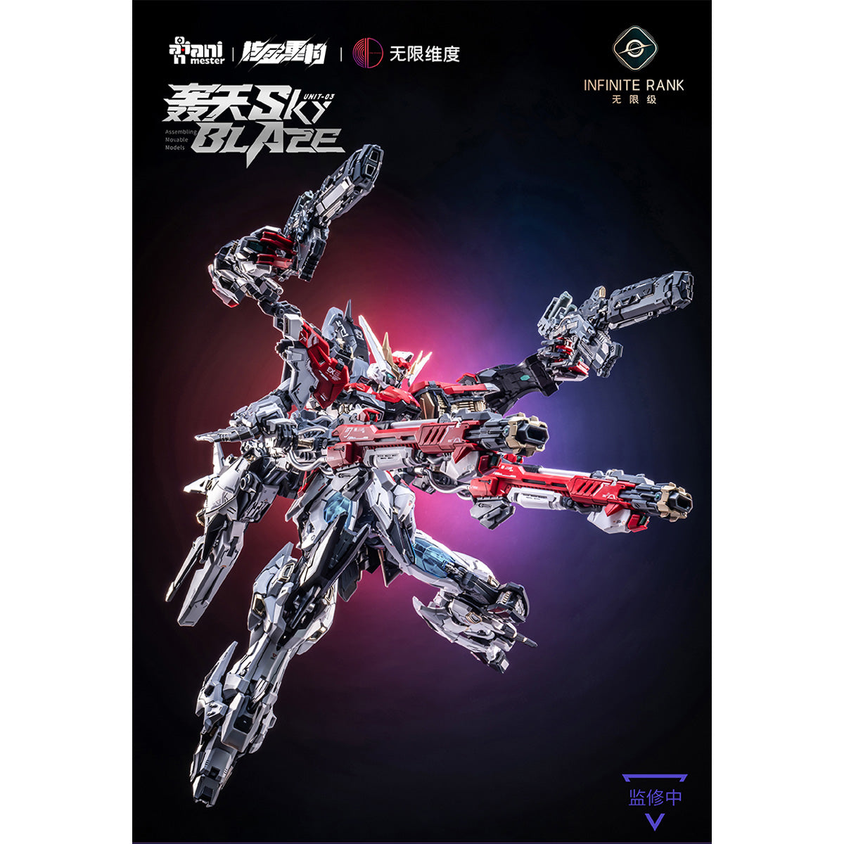 HiPlay Animester 1/72 03号機 轟天号 可動 プラモデル フルセット